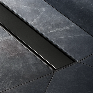 Душевой лоток BETTOSERB 13702509BM Compact Line Matte Black 550